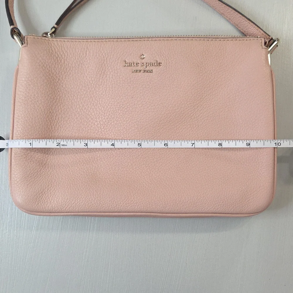 Kate Spade Jackson Leather Triple Gusset Crossbody